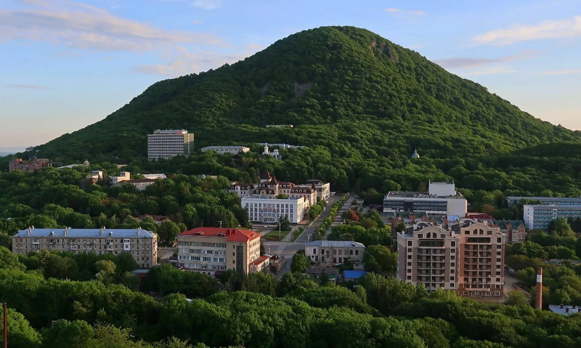 Гора Железная - панорамные виды на Железноводск